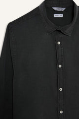 Regular Fit Twill Long Sleeve Shirt