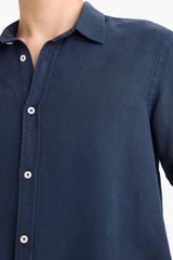 Regular Fit Twill Long Sleeve Shirt