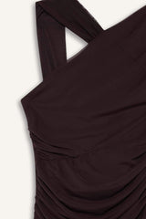 Halter Neck Snap Button Bodysuit