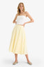 A-Line Regular Waist Lined Poplin Maxi Skirt