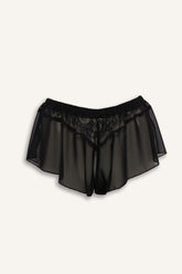 Regular Fit Lace Detail Tulle Bottom