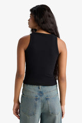 Fitted V-Neck Ribbed Camisole Athlete