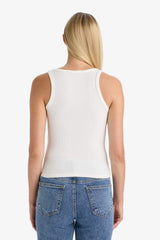 Fitted V-Neck Ribbed Camisole Athlete