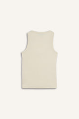 Fitted V-Neck Ribbed Camisole Athlete
