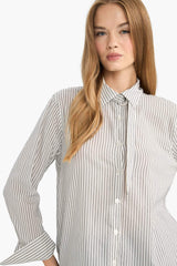 Regular Fit Bengalin Long Sleeve Shirt