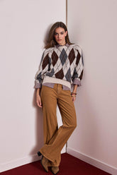 Straight Wide Zippered Regular Waist Standard Length Velvet Trousers