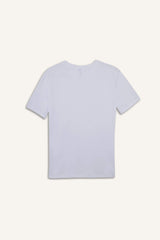 Relax Fit Crew Neck Embroidered Cotton Short-Sleeve T-Shirt