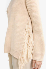 Oversize Loose Fit Crew Neck Knit Sweater