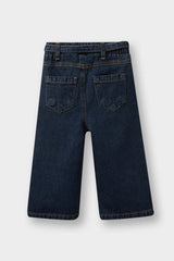 Baby Girl Wide Leg Jeans