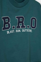 Baby Boy 2-Piece Set: Printed Sweatshirt and Jeans