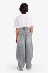 Boys Barrel Fit Straight Leg Jeans