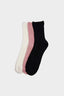 Women Seamless 3-Pack Bamboo Long Socks