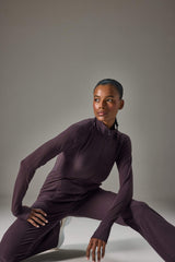 Slim Fit, Narrow Cut, High Collar, Soft Fleece Lined Cardigan