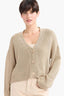 Relax Fit V-Neck Buttoned Knit Cardigan