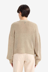 Relax Fit V-Neck Buttoned Knit Cardigan