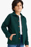 Boys Shirt Collar Buttoned Cardigan
