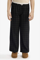 Girls Wide Leg Short-Leg Poplin Pants