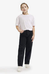 Girls Baggy Fit Wide Leg Jeans