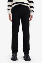 Regular Fit Straight Leg Trousers with Pockets