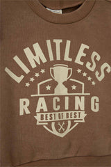 Baby Boy 2-Piece Set: Printed Sweatshirt and Sweatpants