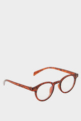 Womens Blue Lens Black Frame Glasses