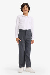 Boys Straight Leg Twill Pants