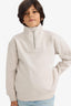 Boys Half-Zip Sweatshirt with Soft, Fleece Lining