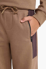 Boys Cargo Fit Sweatpants with Elastic Waistband