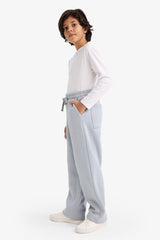 Boys Oversize Loose Fit Sweatpants with Elastic Waistband
