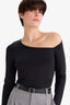 Slim Fit Narrow Cut One Shoulder Long Sleeve Bodysuit