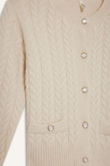 Girls Buttoned Cardigan
