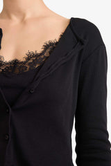 Slim Fit Narrow Cut Crew Neck Ribbed Long Sleeve T-Shirt