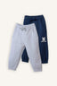 Oversize Wide Fit Printed 2-Pack Sweatpants For Baby Boys