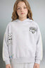 Hooded Printed Sweatshirt For Girls