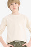 Boys Crew Neck Basic Plain Long Sleeve T-Shirt