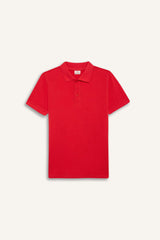 Boy Basic Pique Short Sleeve Polo T-Shirt
