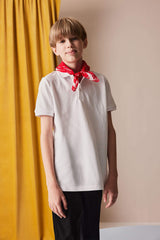 Boy Basic Pique Short Sleeve Polo T-Shirt