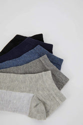 Man 5 Pcs Cotton Patik Socks