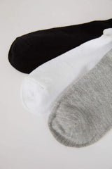 Men's Cotton 3 Pcs Sneaker Socks
