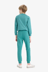 Boys Elastic Waist Jogger Sweatpants