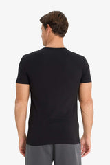 Slim Fit Short Sleeve Knitted Tops