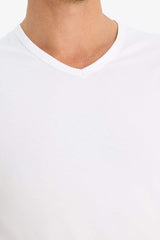 Slim Fit Short Sleeve Knitted Tops