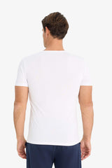 Slim Fit Short Sleeve Knitted Tops