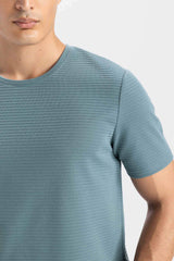 Slim Fit Crew Neck Basic Short Sleeve T-Shirt