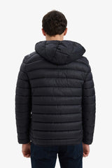 Waterproof Slim Fit Slim Cut Hooded Zippered Puffer Jacket