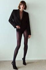 Black Crystal Glow Tights