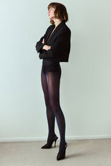 Black Crystal Glow Tights