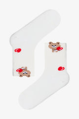 Happy Animals Kids 3-Pack Ankle Socks