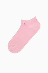 3 Pairs of Cotton Mini Flamingo Patterned Toe Seamless Ankle Socks
