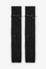 Bowtie Black Leggings